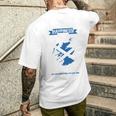 Glück Können Sie Go To Scotland Long-Sleeved T-Shirt mit Rückendruck Geschenke für Ihn