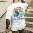 Heads Carolina Tail California Country Music Cowgirl Western Men's T-shirt Back Print Gifts for Him
