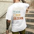 Ich Bin 10 Jahre 10 Jahre 10Th Birthday T-Shirt mit Rückendruck Geschenke für Ihn