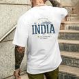 India Retro Styleintage India S T-Shirt mit Rückendruck Geschenke für Ihn