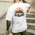 Jdm Drift Japanese Style Car Retro Enthusiast Men's T-shirt Back Print Gifts for Him