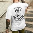Judo Judoka Judoista Bambino Ragazzo Divertente T-shirt da uomo con stampa posteriore Regalos para él