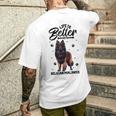 Laita Migliore Con Un Cane Da Pastore Belga T-shirt da uomo con stampa posteriore Regalos para él