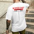 Maglia Sposo O No Addio Al Celibato Firma A Favore O Contro T-shirt da uomo con stampa posteriore Regalos para él