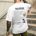 Mallorca 2024 Sauf Malle Ride Tasks Checklist Gray T-Shirt mit Rückendruck Geschenke für Ihn