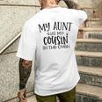 Meine Tante Hat Meinen Cousin Im Ofen Cousin Baby T-Shirt mit Rückendruck Geschenke für Ihn