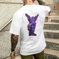 Modern Hip Hopintage Angel Urban Backprint Streetwear T-Shirt mit Rückendruck Geschenke für Ihn