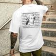 Mozart Mozart Ritratto Musica Classica Amante Regalo T-shirt da uomo con stampa posteriore Regalos para él