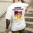 Normale Kartoffeln Auf Die 1 Meme T-Shirt mit Rückendruck Geschenke für Ihn