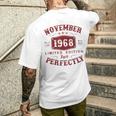 Novembre 1968 Regalo Uomo 56 Anni Compleannointage 1968 T-shirt da uomo con stampa posteriore Regalos para él