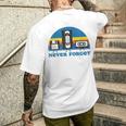 Nunca Olvides Divertido Disquetehs Casette Tape 90S 80S Camiseta Hombre Estampado Espalda Regalos para él