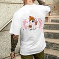 In October We Wear Red For Red Ribbon Week Awareness Men's T-shirt Back Print Gifts for Him