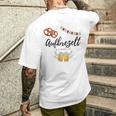 Oktoberfest Wiesn Saying Aufbrezel& O'zapft Is T-Shirt mit Rückendruck Geschenke für Ihn