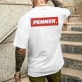 Penner T-Shirt mit Rückendruck Geschenke für Ihn