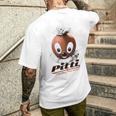 Pittiplatsch Ach Du Meine Nose T-Shirt mit Rückendruck Geschenke für Ihn