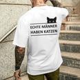 Real Have Cats T-Shirt mit Rückendruck Geschenke für Ihn