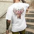 Reh Damen Reh Kostüm Kinder Carnival Reindeer T-Shirt mit Rückendruck Geschenke für Ihn