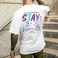 Stay Tomorrow Needs You Matter Suicide Prevention Awareness Men's T-shirt Back Print Gifts for Him