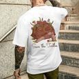 Tartaruga Floreale T-shirt da uomo con stampa posteriore Regalos para él