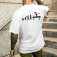 Trave D'equilibrio Evolution Ginnastica Artistica T-shirt da uomo con stampa posteriore Regalos para él