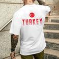 Turkey Milli Takim Turkey T-Shirt mit Rückendruck Geschenke für Ihn