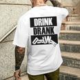 Una Bella Bevanda Divertente Bevuta Ubriaco Squadra Di Bevitori T-shirt da uomo con stampa posteriore Regalos para él