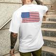 Usa Sports America Usa Flag T-Shirt mit Rückendruck Geschenke für Ihn