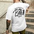 Vacaciones Deerano En Bali Waves En Indonesia Camiseta Hombre Estampado Espalda Regalos para él