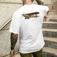 Vintage Piper J3 Cub Aeroplane Lover T-shirt da uomo con stampa posteriore Regalos para él