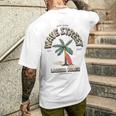 Wave Street Surf Shop Surfboard Logo Men's T-shirt Back Print Gifts for Him