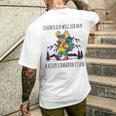 Will Nur Kaiserschmarrn Essen Bergsteiger Wanderer T-Shirt mit Rückendruck Geschenke für Ihn