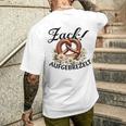 Zack Aufgebrezelt Bayernolksfest Top Dirndl Replacement T-Shirt mit Rückendruck Geschenke für Ihn