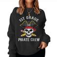 1St Grade Teachers First Day School Pirate Back To School Women Sweatshirt