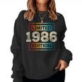 38 Cumpleaños Hombres 38 Años Retro Es Nacidos En 1986 Sudadera Mujer