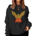 Águila De La Legión Romana Con Bandera Spqr Sudadera Mujer