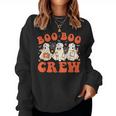 Boo Boo Crew Nurse Ghost Scrub Top Nursing Halloween Costume Women Sweatshirt Boo Boo Crew Nurse Ghost Scrub Top Nursing Halloween Costume Women Sweatshirt