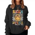 Bruh We Back 4Th Grade Vibes Back To School Fourth Grade Women Sweatshirt