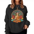 Buddha Mandala Buddismo Della Meditazione Buddista India Women Sweatshirt