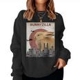 Bunnyzilla Bunny Regalo Divertente Per Gli Amanti Dei Conigli Women Sweatshirt