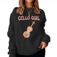 Cello Girl Cello Playerioloncello Cellist S Sweatshirt Frauen