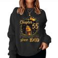 Chapter 55 Fabulous Since 1969 55Th Birthday Melanin Women Sweatshirt