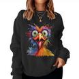 Crazy Bird Chicken Breeder Sweatshirt Frauen