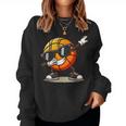 Dabbing Basketball Ball Boys Sports Player Women Sweatshirt