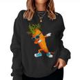 Divertente Dabbing Carota Regalo Carino Amante Delleerdure Uomini Donne Women Sweatshirt