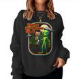 Donna Silky Terrier Alien You're Chosen One Ufo Uomini Donne Con Collo A Women Sweatshirt