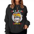 España Paísasco Flag Spagna Donne Ragazze Women Sweatshirt