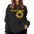 Sayings Du Bist Meine Sonnennebume Women's Sweatshirt Frauen