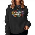 Harris Walz 2024 Floral Feminine Harris Waltz 2024 Women Sweatshirt