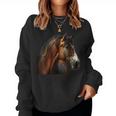 Horse Girls Horse Rider Idea Sweatshirt Frauen