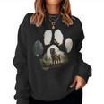 Leonberger Bergpfote With Dog Mum And Dad Sweatshirt Frauen